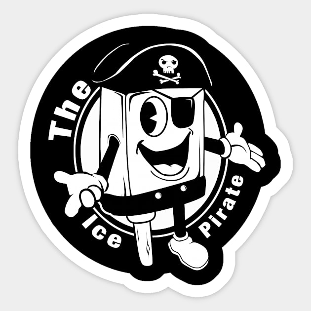 Old Time Icey! Round Sticker by TheIcePirate